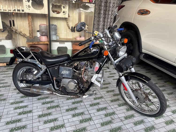 jazz50cc ทะเบียนแท้ เพิ่งโอน ป้ายภาษี พรบปี69 สีดำเกล็ดใหม่ แบตใหม่ สตาร์ทขี่ได้เลย 99999 รูปที่ 5
