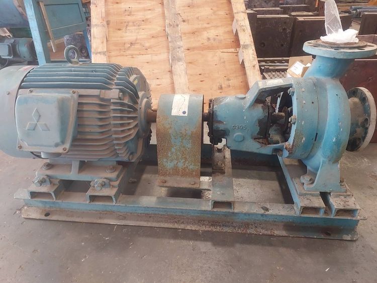 ขายปั้มน้ำ Calpeda รุ่น  80-200B พร้อมมอเตอร์มิตซิบิชิ 30 HP