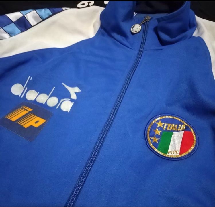 Italy 1990 World Cup Diadora jacket vintage  รูปที่ 3