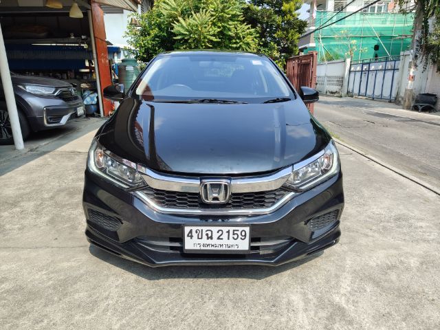 Honda City 2019 1.5 S i-VTEC Sedan เบนซิน ไม่ติดแก๊ส เกียร์อัตโนมัติ ดำ รูปที่ 2
