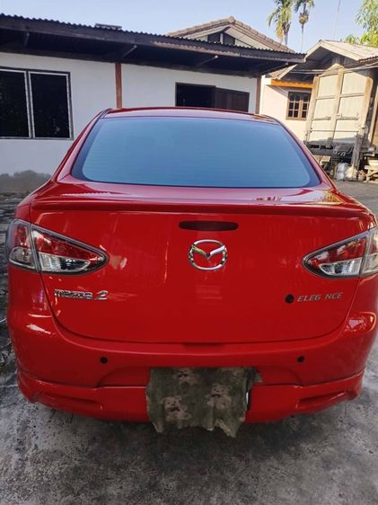 Mazda Mazda 2 2012 1.5 Elegance Spirit Sedan เบนซิน ไม่ติดแก๊ส เกียร์อัตโนมัติ แดง รูปที่ 2