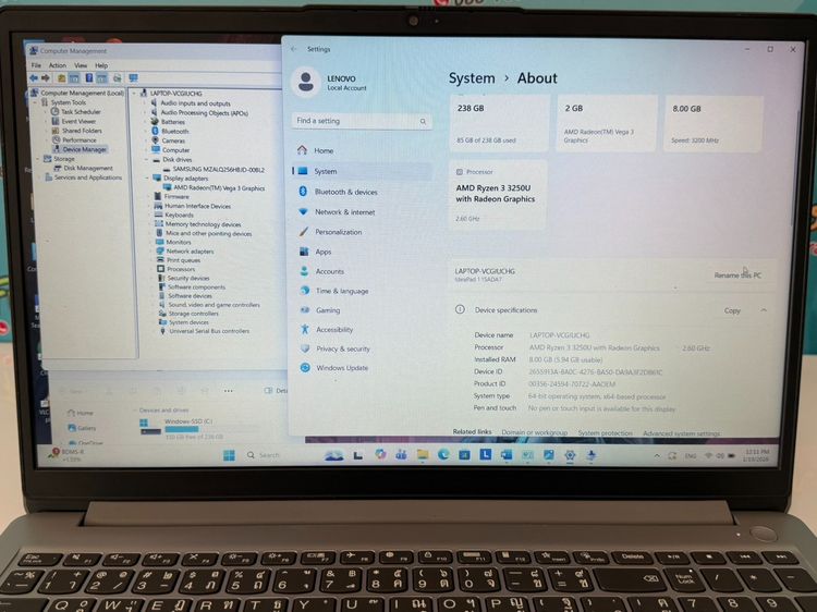 Lenovo IdeaPad 1 15ADA7-82R1003MTA  รูปที่ 15