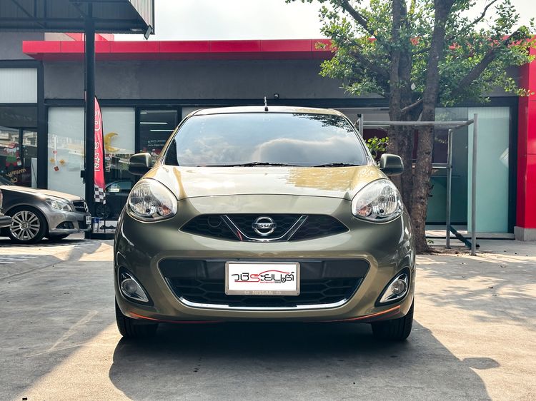 Nissan March 2014 1.2 VL Sedan เบนซิน เกียร์อัตโนมัติ เขียว รูปที่ 2