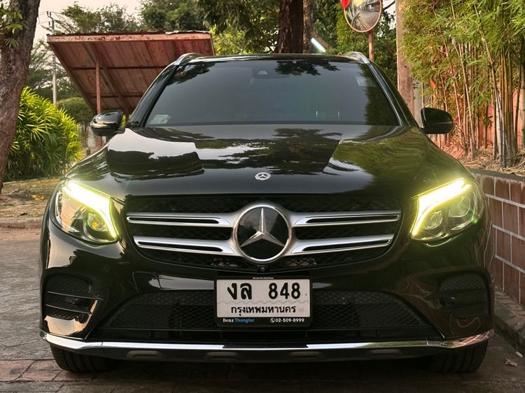 Mercedes-Benz GLC-Class 2019 GLC250d Utility-car ดีเซล ไม่ติดแก๊ส เกียร์อัตโนมัติ ดำ รูปที่ 3