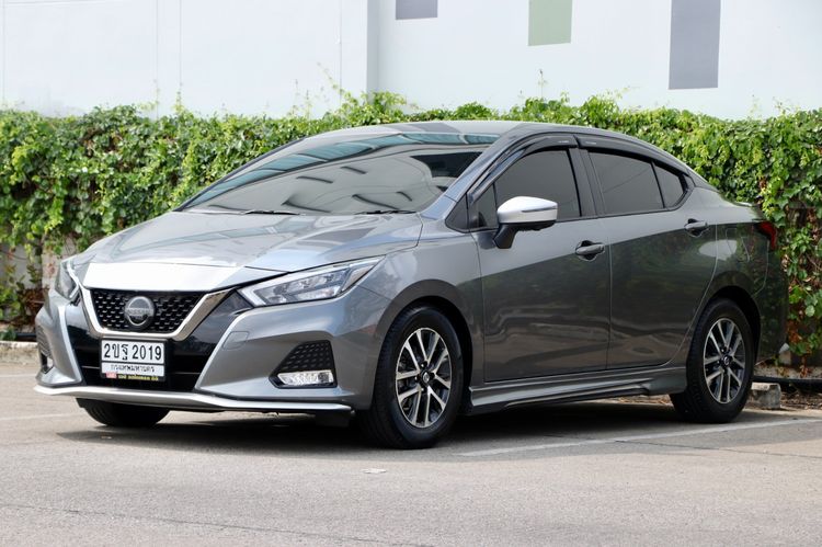Nissan Almera 2021 1.2 VL Sportech Sedan ไฟฟ้า ไม่ติดแก๊ส เกียร์อัตโนมัติ เทา รูปที่ 3