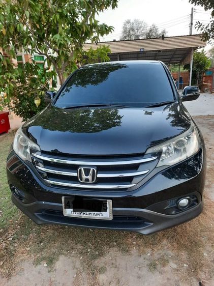 Honda CR-V 2013 2.0 E 4WD Utility-car เบนซิน เกียร์อัตโนมัติ ดำ รูปที่ 4