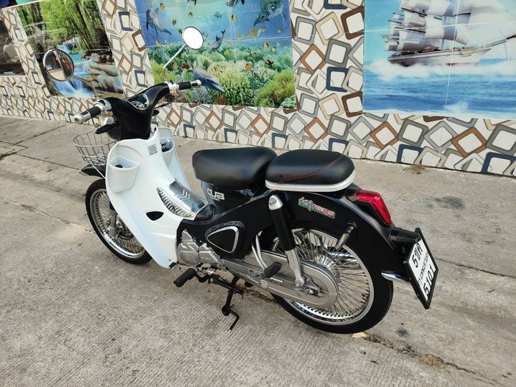 🛵ยังไงก็ขาย CLASSIC CUB ปี 65 เครื่องดี สีสวย สตาร์ทมือ รถบ้านเดิมๆ เล่มชุดโอนครบ+เปลี่ยนถ่ายน้ำมันเครื่องฟรี ส่งฟรี30 ก.ม รูปที่ 6