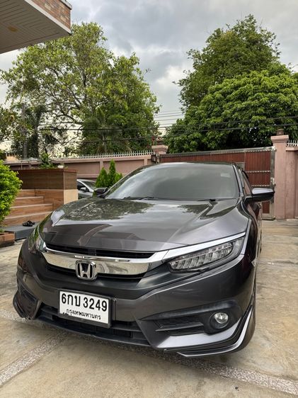Honda Civic 2017 Sedan เบนซิน เกียร์อัตโนมัติ เทา รูปที่ 2