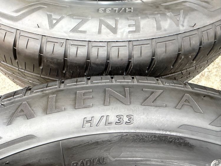 ล้อแม็ก HONDA HRV ขอบ 17” ถอดป้ายแดง ยาง BRIDGESTONE 215-60R17 ปี 25 สีเส้นตุ่มหน้ายางยังอยู่ครบ รูปที่ 10