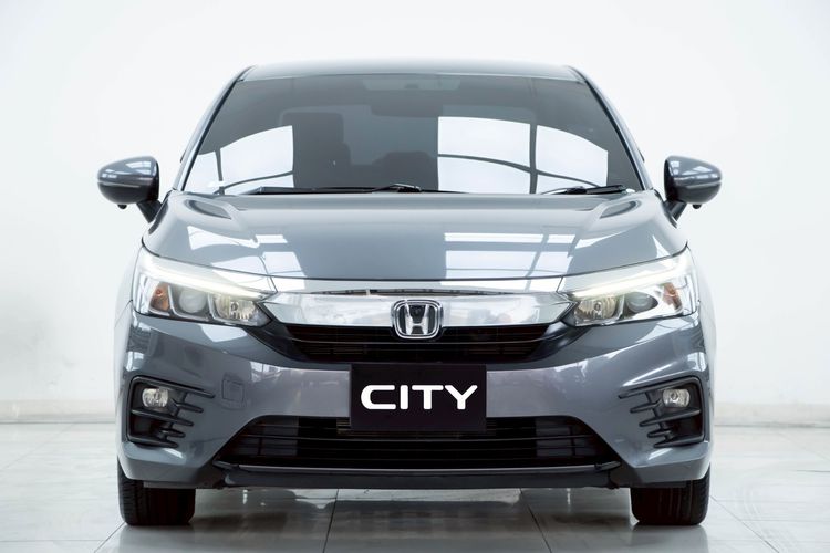 Honda City 2020 1.0 V Sedan เบนซิน ไม่ติดแก๊ส เกียร์อัตโนมัติ เทา รูปที่ 4