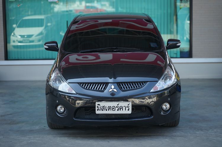 Mitsubishi Space Wagon 2008 2.4 GLS Utility-car เบนซิน ไม่ติดแก๊ส เกียร์อัตโนมัติ ดำ รูปที่ 2