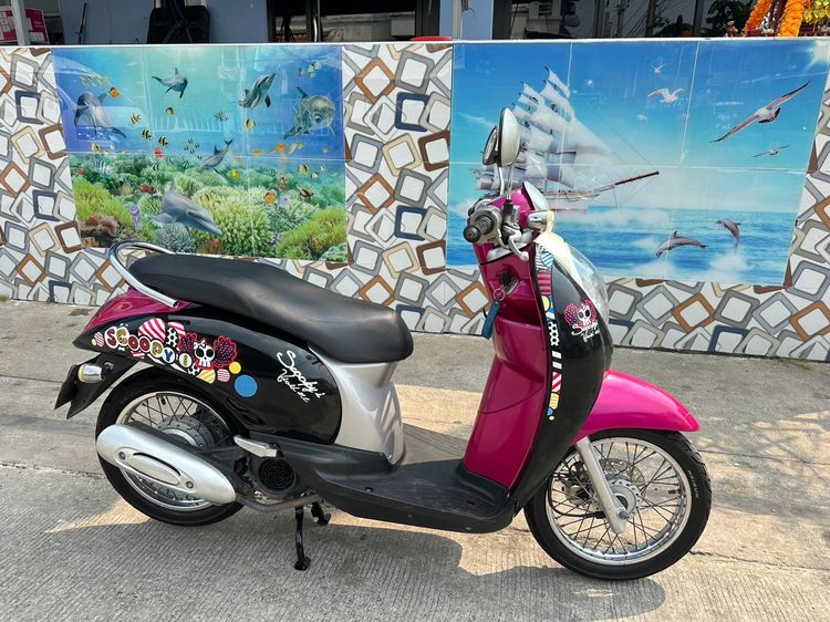 🛵ยังไงก็ขาย SCOOPY-i ปี 55 เครื่องดี สีสวย สตาร์ทมือ เล่มชุดโอนครบ+เปลี่ยนถ่ายน้ำมันเครื่องฟรี ส่งฟรี30 ก.ม รูปที่ 3