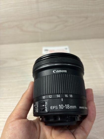 LENS CANON 10-18 MM ไม่ฝ้า ไม่รา ใช้งานได้ปกติเต็มระบบ   รูปที่ 3