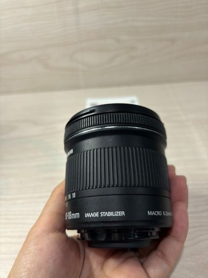 LENS CANON 10-18 MM ไม่ฝ้า ไม่รา ใช้งานได้ปกติเต็มระบบ   รูปที่ 4