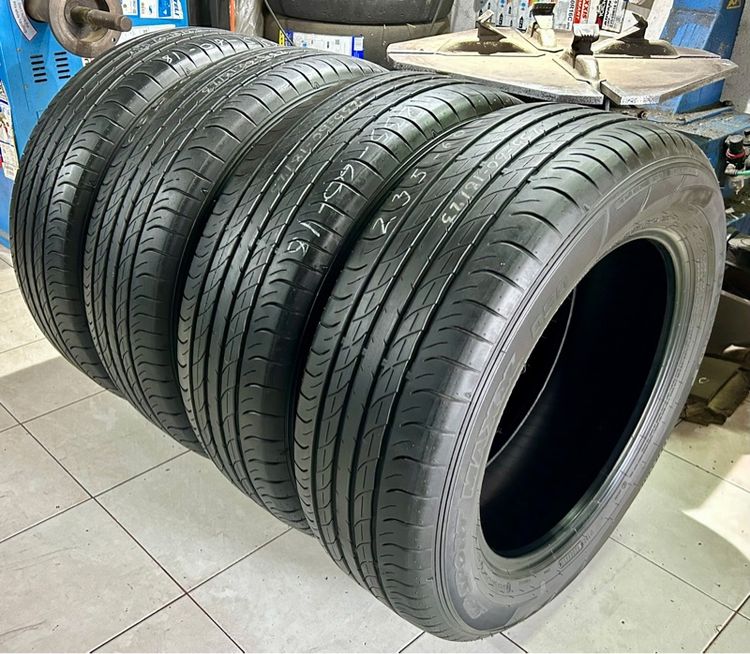 DUNLOP 235 60 18 มือสองปี23 ชุด4เส้น รูปที่ 5