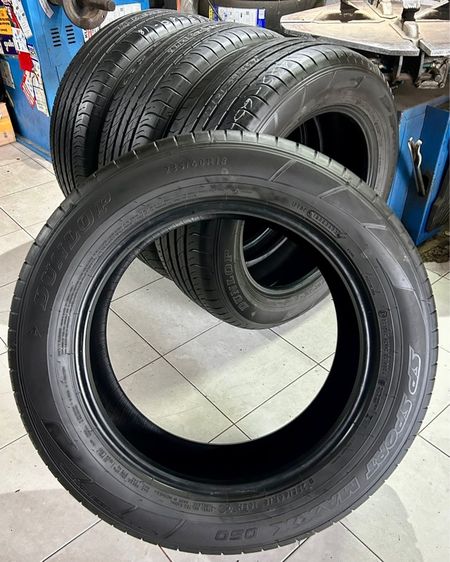 DUNLOP 235 60 18 มือสองปี23 ชุด4เส้น รูปที่ 2
