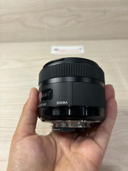 LENS SIGMA 30 f1.4 MM For Nikon ไม่ฝ้า ไม่รา ใช้งานได้ปกติเต็มระบบ      รูปที่ 4