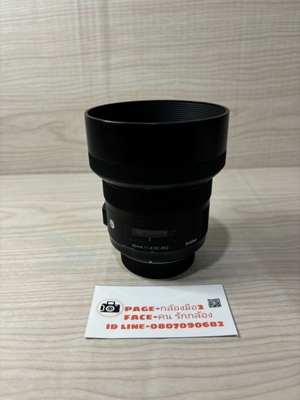 LENS SIGMA 30 f1.4 MM For Nikon ไม่ฝ้า ไม่รา ใช้งานได้ปกติเต็มระบบ      รูปที่ 2