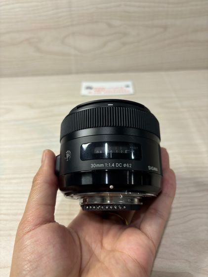 LENS SIGMA 30 f1.4 MM For Nikon ไม่ฝ้า ไม่รา ใช้งานได้ปกติเต็มระบบ      รูปที่ 3