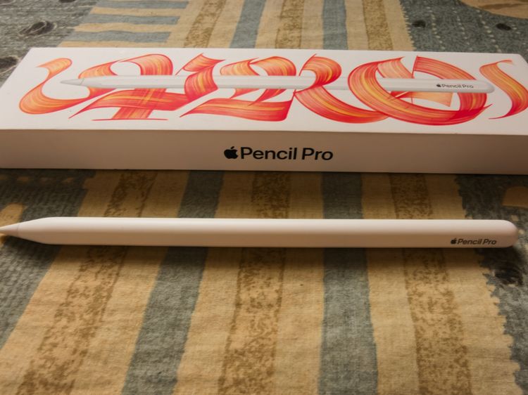 Apple Pencil Pro มือสอง สภาพสวย พร้อมกล่อง ประกันศูนย์ไทย 3190 บาท รูปที่ 3