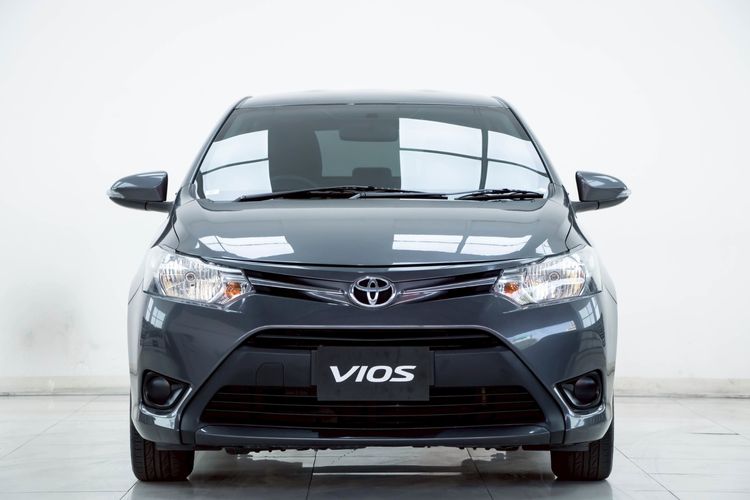 Toyota Vios 2016 1.5 E Sedan เบนซิน ไม่ติดแก๊ส เกียร์อัตโนมัติ เทา รูปที่ 4