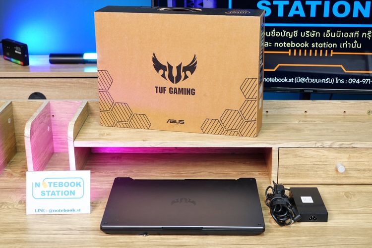 Asus TUF Gaming F15 i5-10300H Ram8 GTX1650(4GB) SSD512GB จอ15.6 FHD 144Hz สเปคเกมมิ่ง คีย์บอร์ดไฟRGB ดีไซน์ฝาหลังสุดเท่ เครื่องพร้อมใช้งาน ส รูปที่ 9
