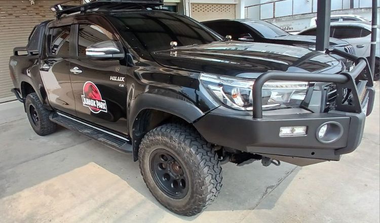 Toyota Hilux Revo 2016 2.4 G Prerunner Pickup ดีเซล เกียร์อัตโนมัติ ดำ รูปที่ 2