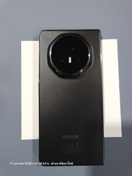 honor magic v3  gray rom 512 สภาพสวยไร้รอยใดๆ ไม่มีกล่องและที่ชาร์ต ประกันหมดแล้ว มีเคสขาตั้งแถมหั้ย รูปที่ 4