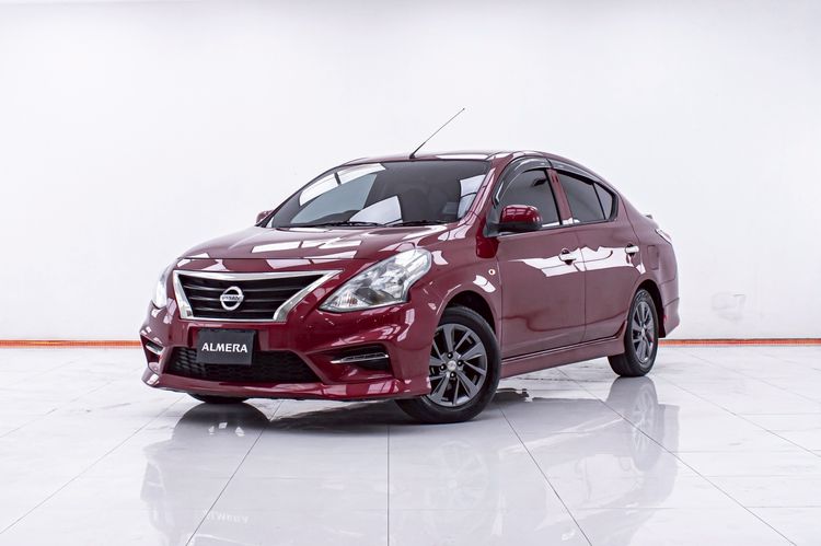 รถ Nissan Almera 1.2 E Sportech สี แดง