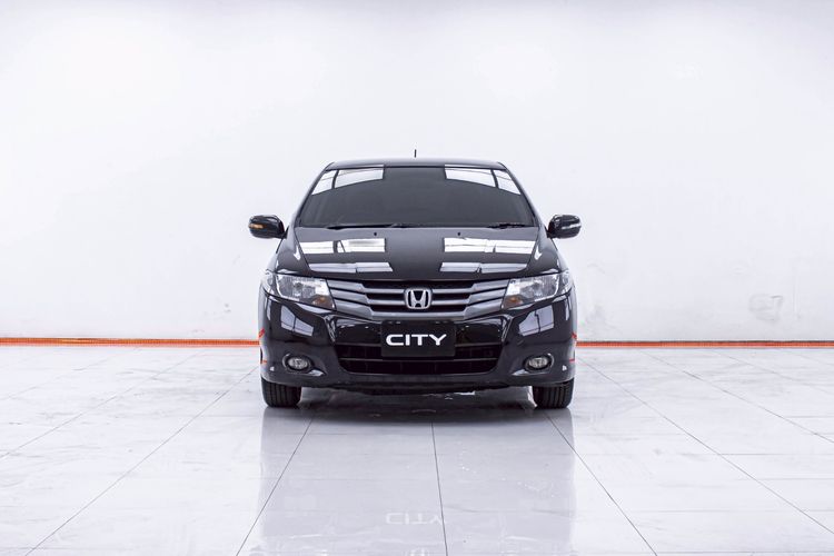 Honda City 2010 1.5 Sv i-VTEC Sedan เบนซิน ไม่ติดแก๊ส เกียร์อัตโนมัติ ดำ รูปที่ 4