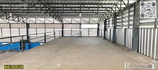 ว่างแล้วๆ โกดังเช่า 420 ตร.ม. พร้อมออฟฟิศในตัว เพียง 400 เมตร จากเส้นวัดเจษ-พันท้าย แหล่งอำนวยความสะดวกรอบด้าน - KK3685R รูปที่ 4