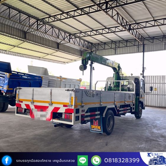 รถหกล้อกระบะติดเครน ปี 64 เครื่อง 175 แรง รูปที่ 8