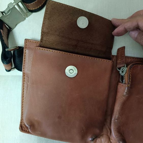 shoulder bag หนังวัวแท้ รูปที่ 7