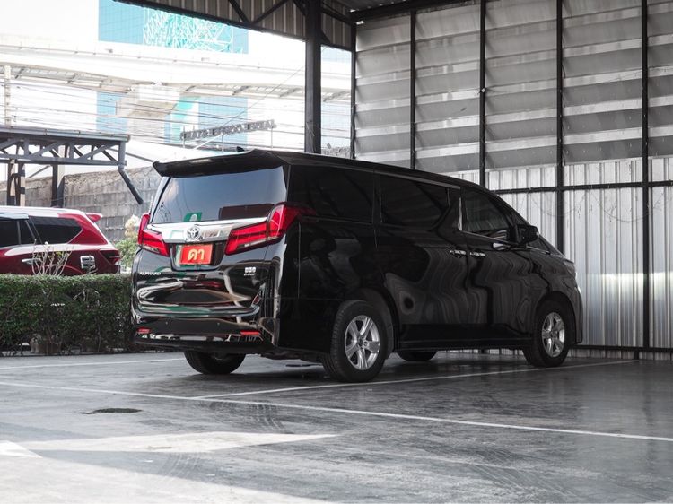 Toyota Alphard 2023 2.5 Hybrid E-Four 4WD Utility-car ไฮบริด ไม่ติดแก๊ส เกียร์อัตโนมัติ ดำ รูปที่ 4