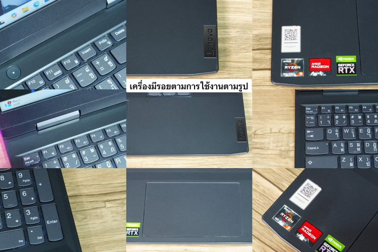 Lenovo IdeaPad Gaming 3 Ryzen5-7535HS RAM16 RTX2050(4GB) SSD512GB จอ15.6 FHD 120Hz สเปคเกมมิ่ง คีย์บอร์ดไฟสีขาว ดีไซน์สวย เรียบหรูดูทันสมัย  รูปที่ 10