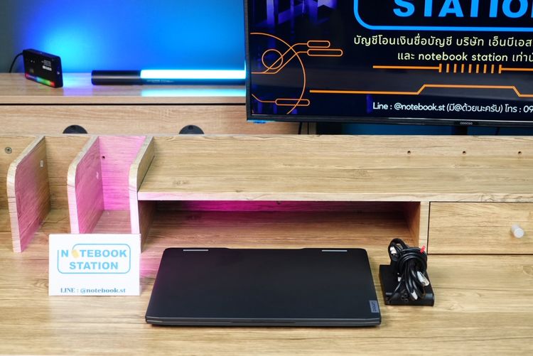 Lenovo IdeaPad Gaming 3 Ryzen5-7535HS RAM16 RTX2050(4GB) SSD512GB จอ15.6 FHD 120Hz สเปคเกมมิ่ง คีย์บอร์ดไฟสีขาว ดีไซน์สวย เรียบหรูดูทันสมัย  รูปที่ 8