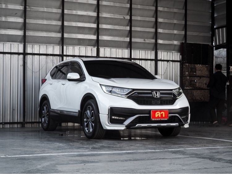Honda CR-V 2021 2.4 ES 4WD Utility-car เบนซิน ไม่ติดแก๊ส เกียร์อัตโนมัติ ขาว รูปที่ 3