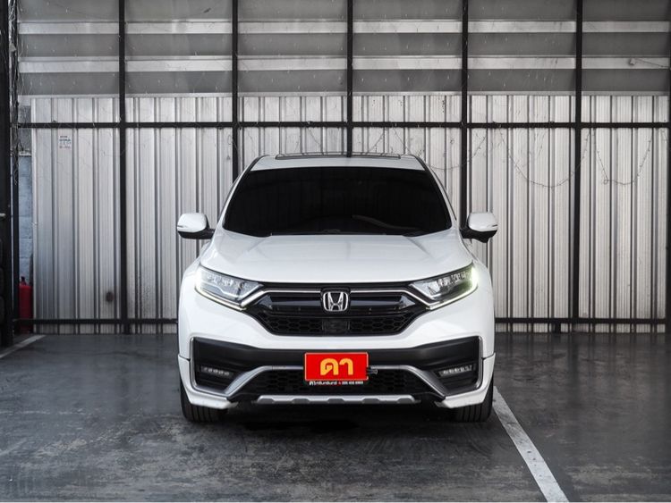 Honda CR-V 2021 2.4 ES 4WD Utility-car เบนซิน ไม่ติดแก๊ส เกียร์อัตโนมัติ ขาว รูปที่ 2