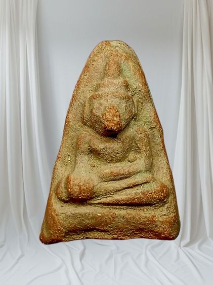 พระกรุวัดตะไกร พิมพ์หน้าครุฑ จ.อยุธยา รูปที่ 4