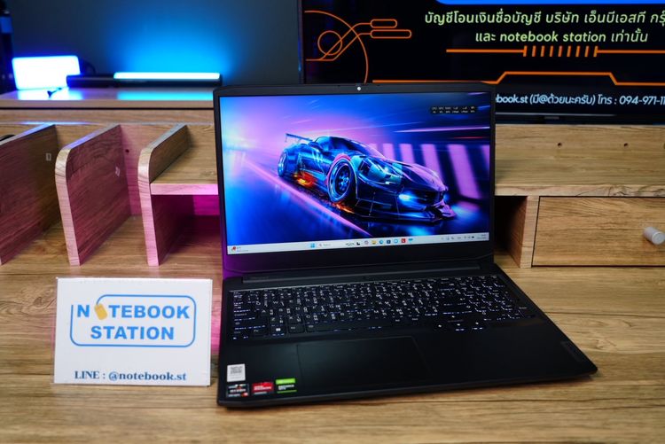 Lenovo IdeaPad Gaming 3 Ryzen5-5600H GTX1650(4GB) RAM8 SSD512 จอ15.6 FHD 120Hz สเปคเกมมิ่ง เครื่องพร้อมใช้งาน ขายถูกเพียง 13,990.- รูปที่ 4