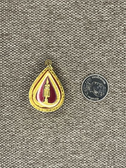 หลวงพ่อบ้านแหลม เลี่ยมกรอบทองคำแท้ 