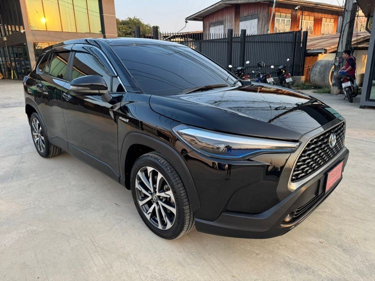 Toyota Corolla Cross 2023 1.8 Hybrid Premium ไฮบริด ไม่ติดแก๊ส เกียร์อัตโนมัติ ดำ รูปที่ 3