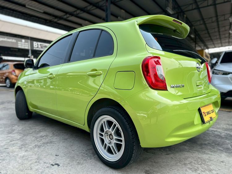 Nissan March 2016 1.2 V Sedan เบนซิน ไม่ติดแก๊ส เกียร์อัตโนมัติ เขียว รูปที่ 3