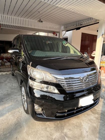 รถ Toyota Vellfire 2.4 Z สี ดำ