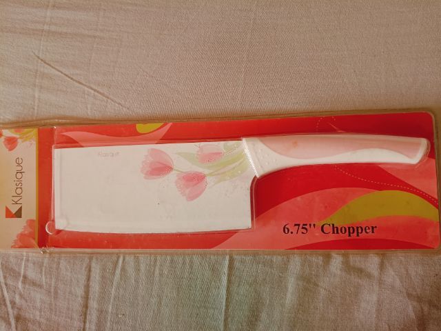 มีดปังตอ 6.75 นิ้ว Klasique (Chopper Knife) สแตนเลส เคลือบกันติด – ของใหม่ยังไม่แกะแพ็ก รูปที่ 4