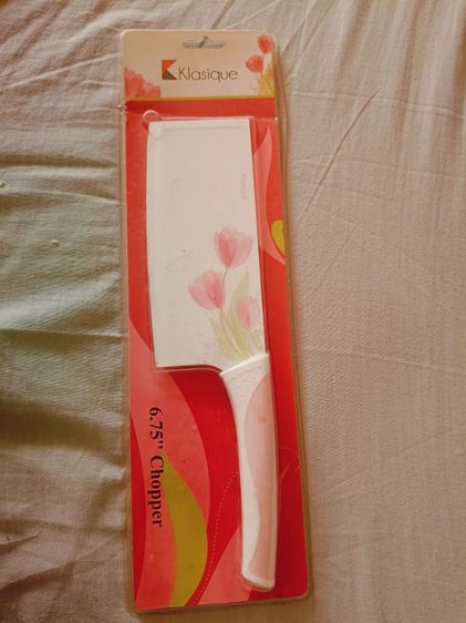 มีดปังตอ 6.75 นิ้ว Klasique (Chopper Knife) สแตนเลส เคลือบกันติด – ของใหม่ยังไม่แกะแพ็ก