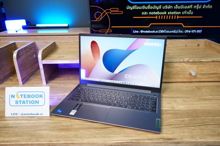 Lenovo IdeaPad Slim 3 i5-13420H Ram16 SSD512 จอ15.6 FHD IPS สเปคสูง ทำงานเก่ง คีย์บอร์ดไฟ มีแป้นตัวเลขแยก เครื่องสวยบางเบา พร้อมประกันศูนย์2 รูปที่ 3