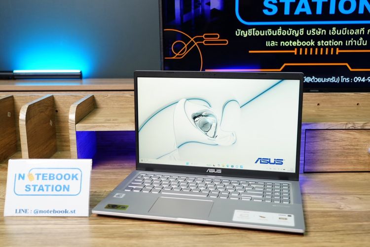 Asus X515JA i3-1005G1 Ram8 SSD512GB หน้าจอ 15.6นิ้ว FHD สเปคทำงานทั่วไป จอใหญ่มีแป้นตัวเลขแยก เครื่องพร้อมใช้งาน ขายถูกเพียง 6,890.-เท่านั้น รูปที่ 3