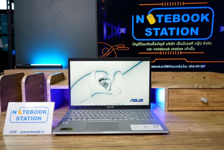 อื่นๆ วินโดว์ 8 กิกะไบต์ ไม่ใช่ Asus X515JA i3-1005G1 Ram8 SSD512GB หน้าจอ 15.6นิ้ว FHD สเปคทำงานทั่วไป จอใหญ่มีแป้นตัวเลขแยก เครื่องพร้อมใช้งาน ขายถูกเพียง 6,890.-เท่านั้น
