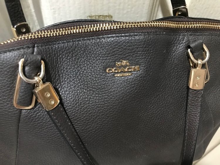 Coach ของแท้ กระเป๋าถือ มีสายยาวครอสได้ สภาพดี รูปที่ 9